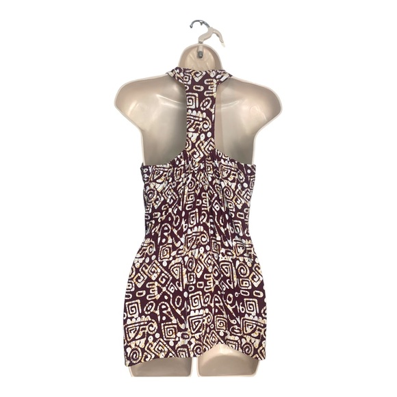 Boston Proper Embellished Islander Bohemian Racerback tank w shelf bra sz S - Picture 2 of 9